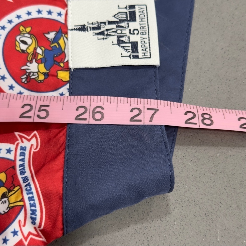 WALT DISNEY WORLD 50 Year Anniversary Mickey & Friends Pull Over Windbreaker L - Picture 12 of 12